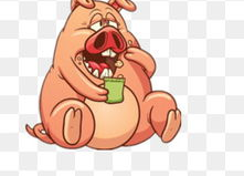 猪吃东西的照片,探寻猪猪的餐桌世界